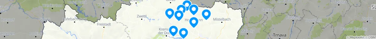 Map view for Pharmacies emergency services nearby Retzbach (Hollabrunn, Niederösterreich)